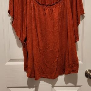 Cato Terracotta Women's Blouse